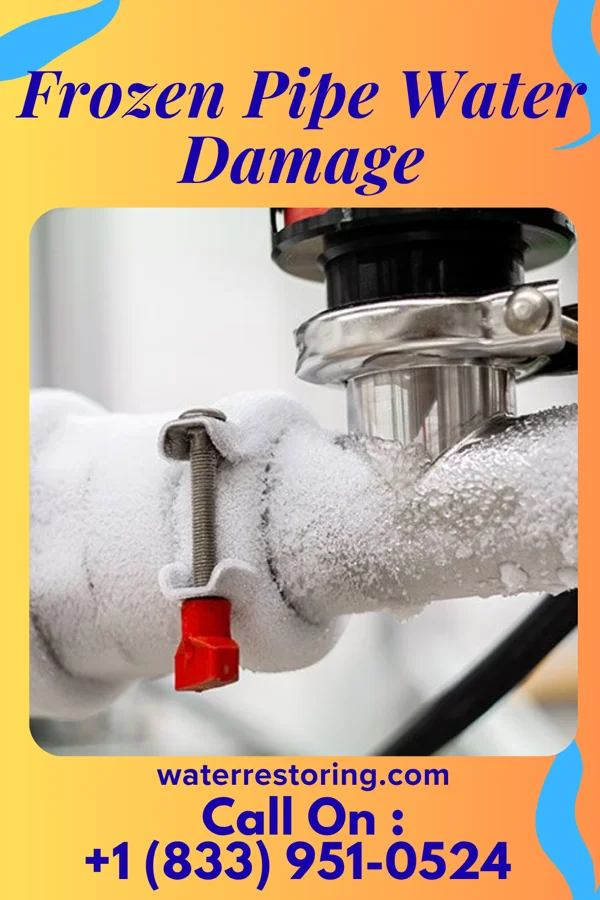 Frozen Pipe Water Damage in Branchville, SC